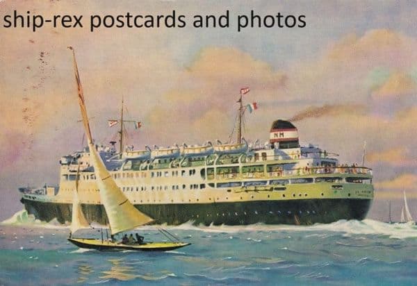 EL DJEZAIR (1952, Cie de. Navigation Mixte)~a