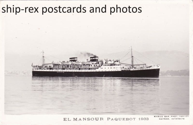 EL MANSOUR (Cie de Nav. Mixte)