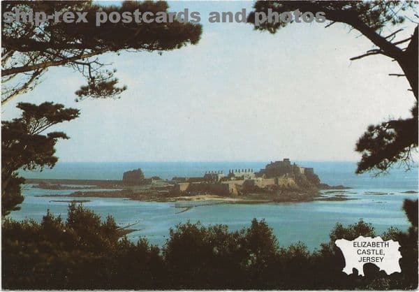 Elizabeth Castle, Jersey, postcard