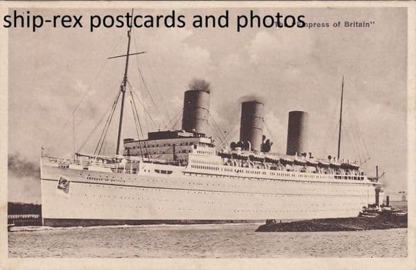 EMPRESS OF BRITAIN (1931, Canadian Pacific)~a