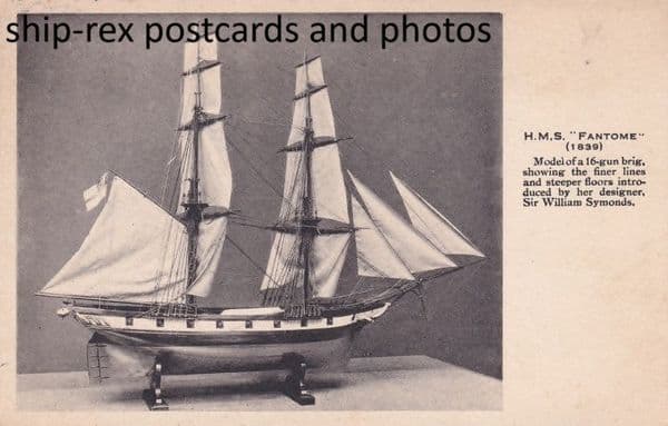 FANTOME (1839, Royal Navy) model