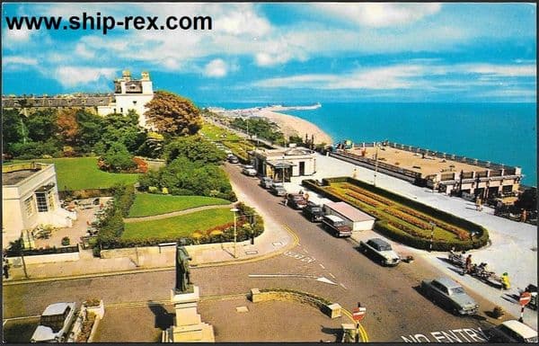 Folkestone, Harvey Memorial, postcard