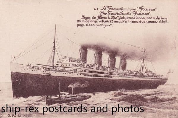 FRANCE (1912, CGT/French Line)~a