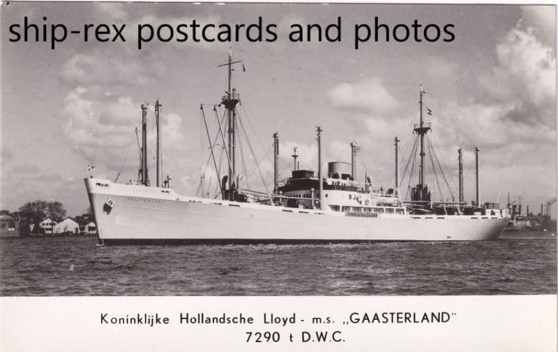 GAASTERLAND (Royal Holland Lloyd)~aa2