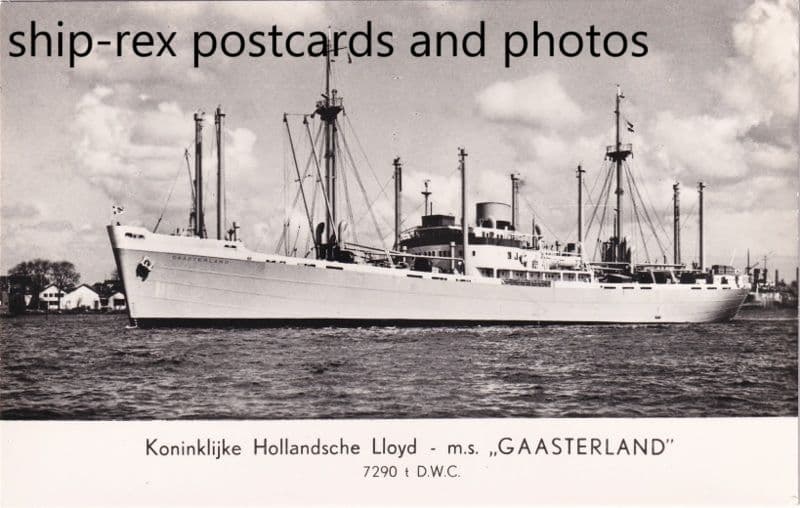 GAASTERLAND (Royal Holland Lloyd)~ab1