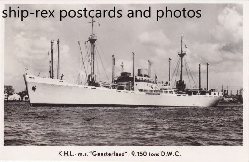 GAASTERLAND (Royal Holland Lloyd)~ac1