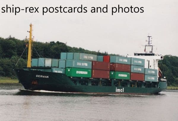 GERMAN (1993, container ship)