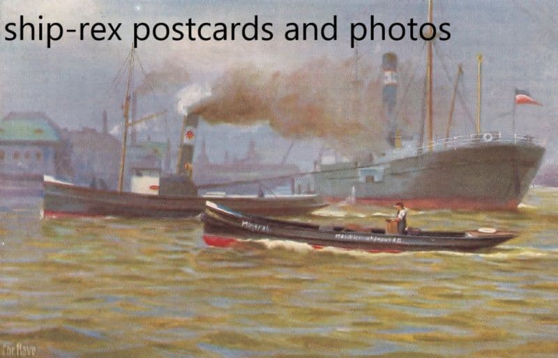 German cargo ship by Christopher Rave