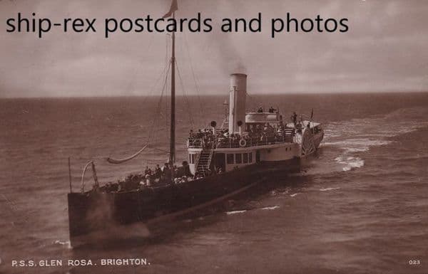 GLEN ROSA (ex P&A Campbell) postcard