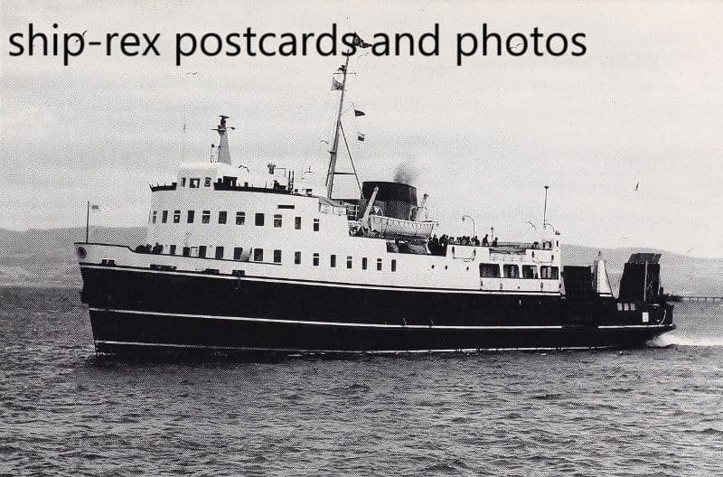 GLEN SANNOX (1957b, Caledonian MacBrayne)~a
