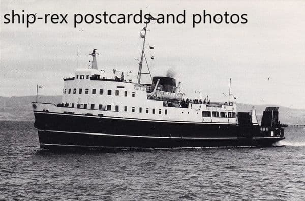 GLEN SANNOX (1957b, Caledonian MacBrayne)~a