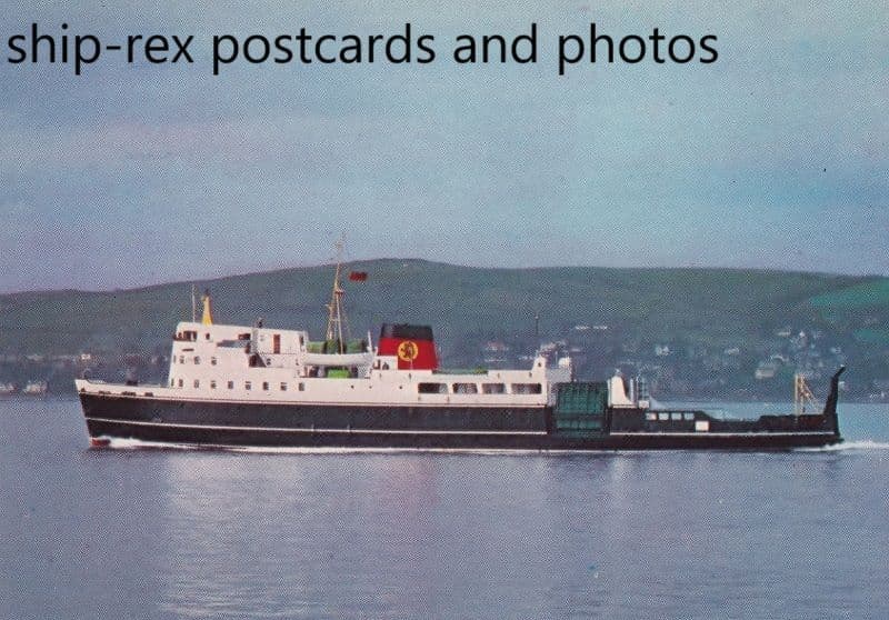 GLEN SANNOX (1957b, Caledonian MacBrayne)~b1