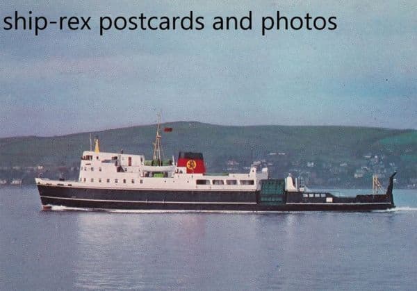 GLEN SANNOX (1957b, Caledonian MacBrayne)~b1