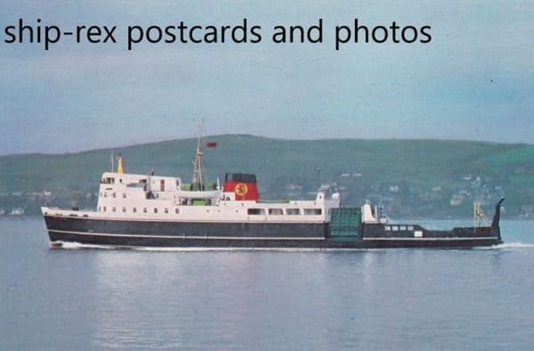 GLEN SANNOX (1957b, Caledonian MacBrayne)~b2