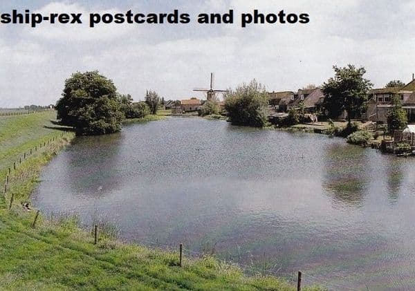 Goudswaard (South Holland) Binnenspui, postcard