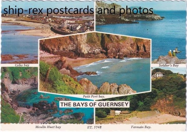 Guernsey, multi-view, Bays of Guernsey