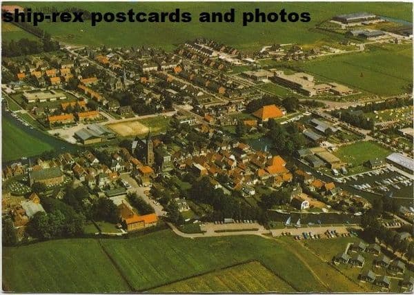 Heeg (Friesland) postcard