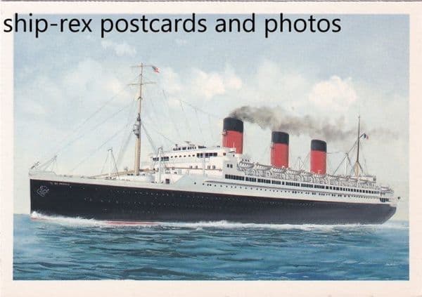 ILE DE FRANCE (1928a, CGT / French Line)~g