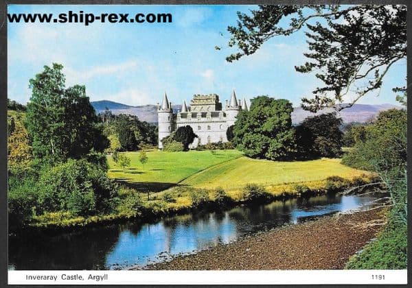 Inveraray Castle, Argyll - postcard