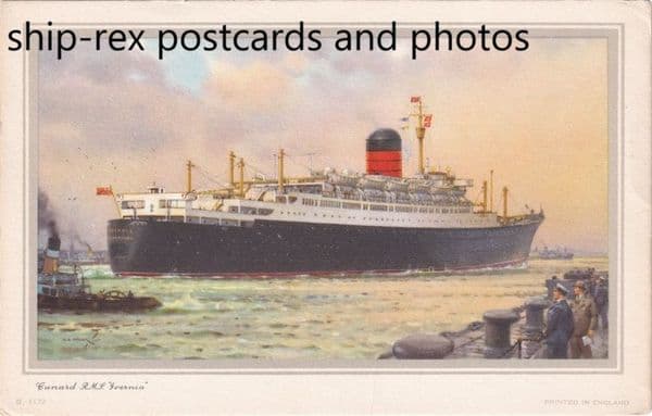 IVERNIA (1955, Cunard Line)~a