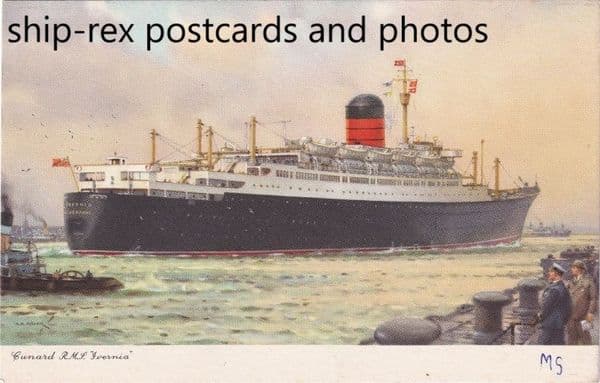 IVERNIA (1955, Cunard Line)~b1