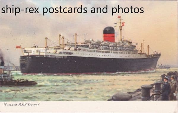 IVERNIA (1955, Cunard Line)~b2