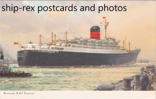IVERNIA (1955, Cunard Line)~b3