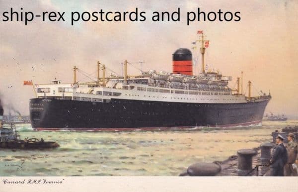IVERNIA (1955, Cunard Line)~b4