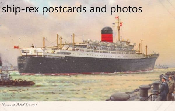 IVERNIA (1955, Cunard Line)~b5