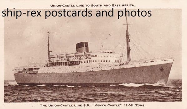 KENYA CASTLE (Union Castle)~a4