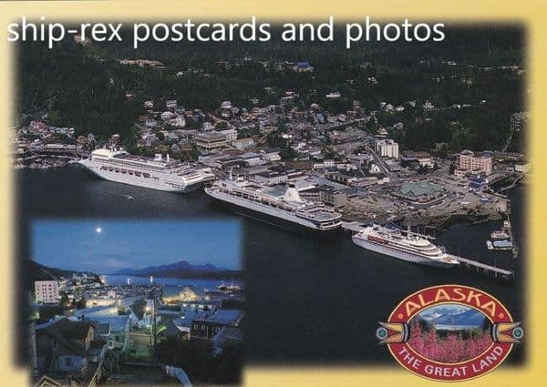 Ketchikan (Alaska) cruise ships~a