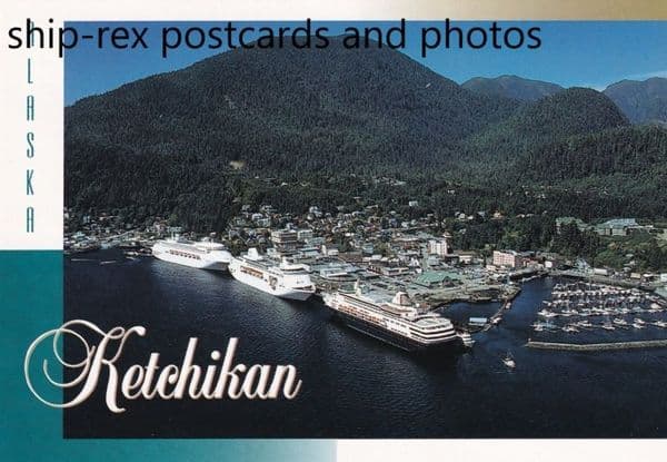 Ketchikan (Alaska) cruise ships~b