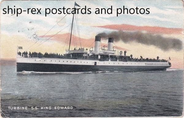KING EDWARD (1901a, Turbine Steamers)~b