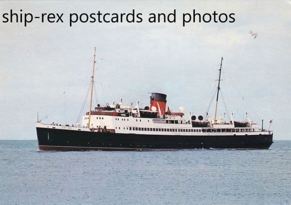 KING ORRY (1946, Isle Of Man Steam Packet)~a1