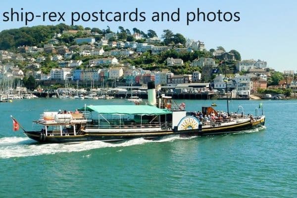 KINGSWEAR CASTLE (1924c, Dartmouth SR & Riverboat Co)