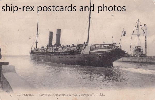 LA CHAMPAGNE (CGT/French Line)