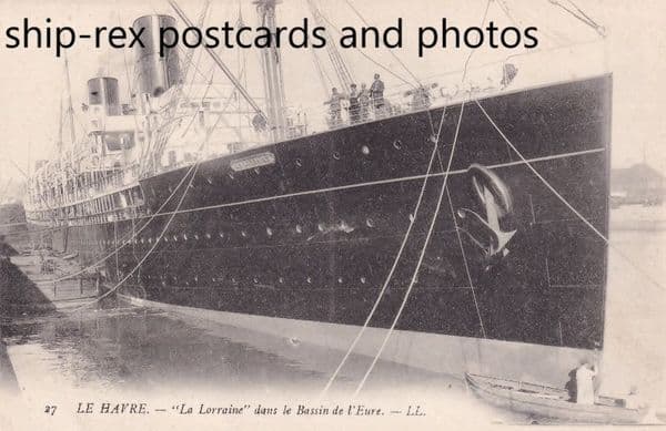 LA LORRAINE (1900, CGT/French Line)~e