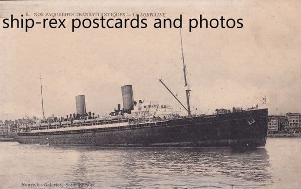 LA LORRAINE (1900, CGT/French Line)~f