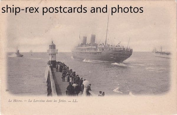 LA LORRAINE (1900, CGT/French Line)~g