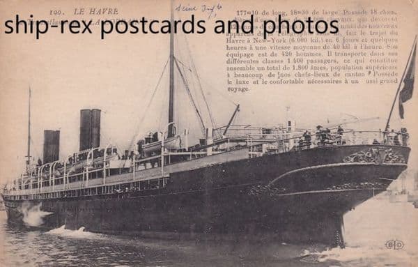 LA LORRAINE (1900, CGT/French Line)~i