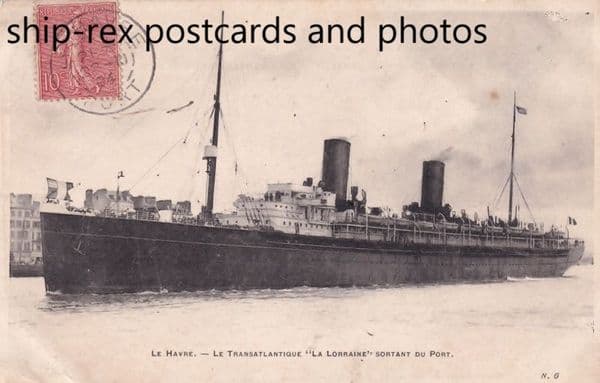 LA LORRAINE (1900, CGT/French Line)~k