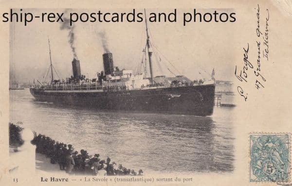LA SAVOIE (CGT/French Line)~a