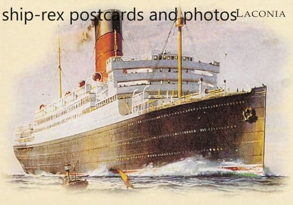 LACONIA (1922a, Cunard Line)~a