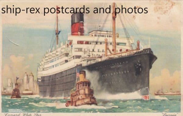 LACONIA (1922b, Cunard White Star)~b3