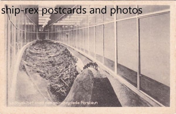 Ladby Ship in museum