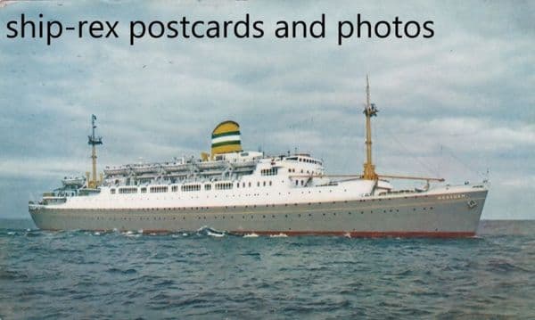 MAASDAM (1952, Holland America)~a1