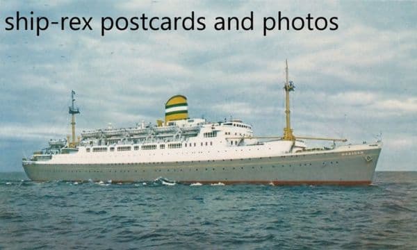 MAASDAM (1952, Holland America)~a10