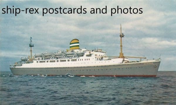 MAASDAM (1952, Holland America)~a3