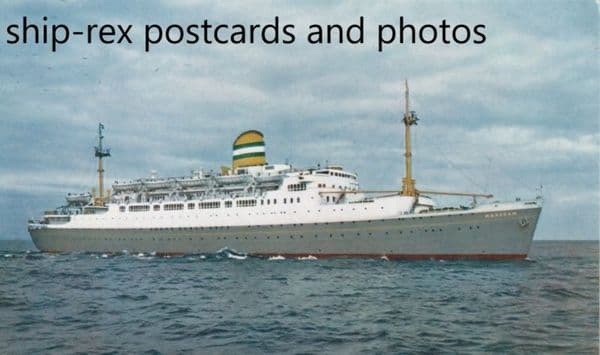 MAASDAM (1952, Holland America)~a8