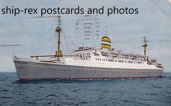 MAASDAM (1952, Holland America)~b3